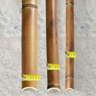 Половинка бамбука обожженная31